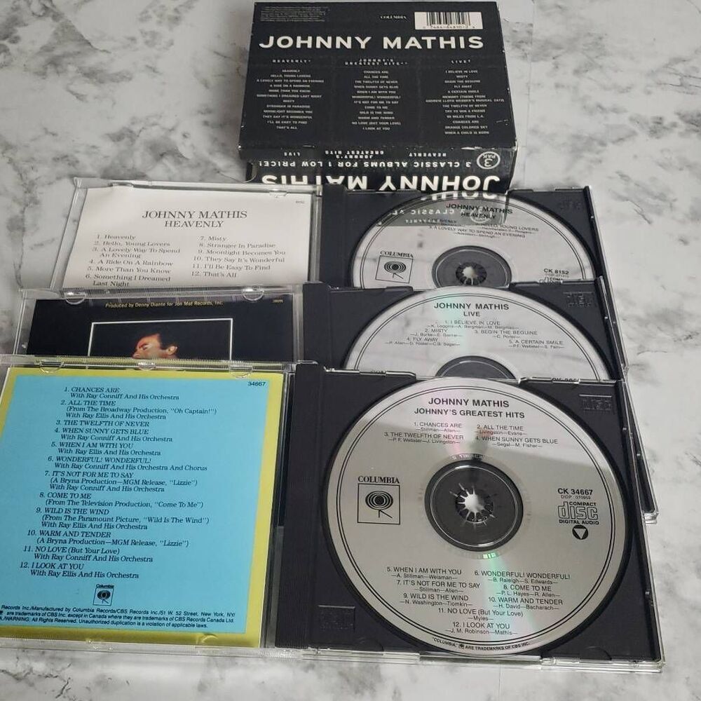 Johnny Mathis CD Bundle - Picture 4 of 9